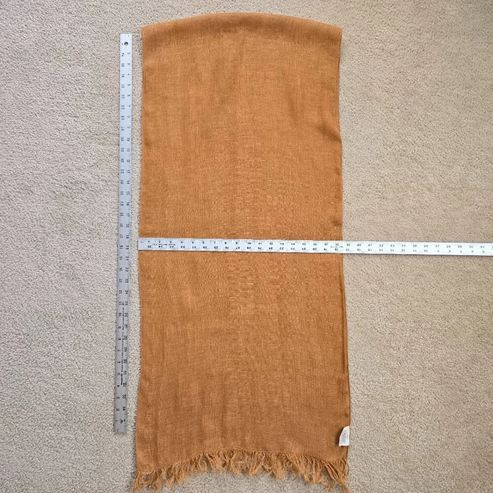 Vikolino Linen Tan Scarf